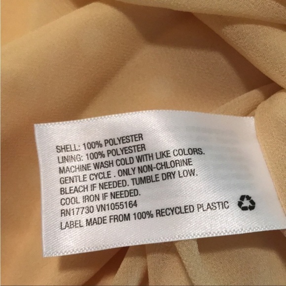 Women’s Polka Dot Essential Tank Top - A New Day - Yellow Size XS - Picture 5 of 5